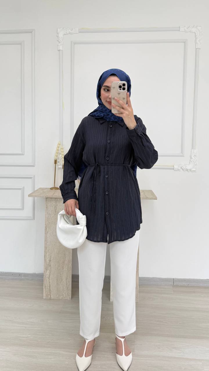 تونيك-سوداء-مع-بنطال-واسع-3297-تركيا-بالجملة إطلالة-تونيك-سوداء-مع-بنطال-واسع-أبيض-تركيا-بالجملة